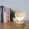 thumbnail image 4 of Creative LED Night Light 3D Small Night Light Bedroom Bedside Light Decoration Atmosphere Light Eye Protection USB Desk Light-QM32, 4 of 5