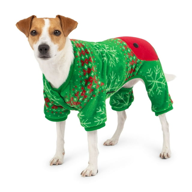 One Paw, Pyjama Flocon de Neige, Pyjama pour chien, Design Flocon Classique, Unisexe, Plusieurs Tailles Disponibles