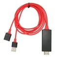 thumbnail image 4 of Multimedia Interface Cable, HDTV Cable Adapter 1080P HD Multimedia Interface Cable Adapter for Cellphone TV Monitor Projector, 4 of 7