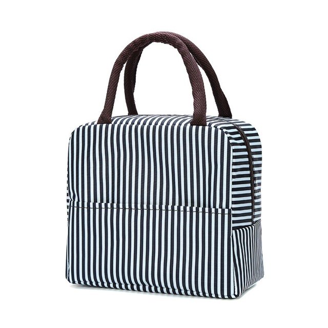 Bolsa con aislamiento térmico, fiambrera, bolsas de almuerzo para mujer, bolsa de nevera portátil, bolsos de mano, bolsa de comida Kawaii para el trabajo Tan Jianjun unisex