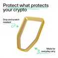 thumbnail image 2 of Funda protectora Trezor Silicone Bumper Case Safe 5, color naranja transparente, 2 of 3