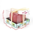 thumbnail image 2 of Red Apple Shaped Fragrant Candle Creative Romantic Wedding Birthday Xmas Party Home Decorations Artificial Apple Wax Candle, 2 of 5