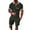 Dark Gray*, variant on RUTAYY Men's Outfits Summer Beach Casual Zipper Short Sleeve Tshirts Shorts 2 Piece Daily Wear Classic Stylish Clothing Sets