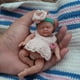 thumbnail image 3 of Minimuñeca Reborn MYREBABY Ellie de silicona para niña, 4,5 cm, 3 of 3