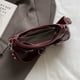 thumbnail image 5 of Bolso Hombro Hobo Elegante Con Correa Ajustable PU para Mujer, 5 of 9
