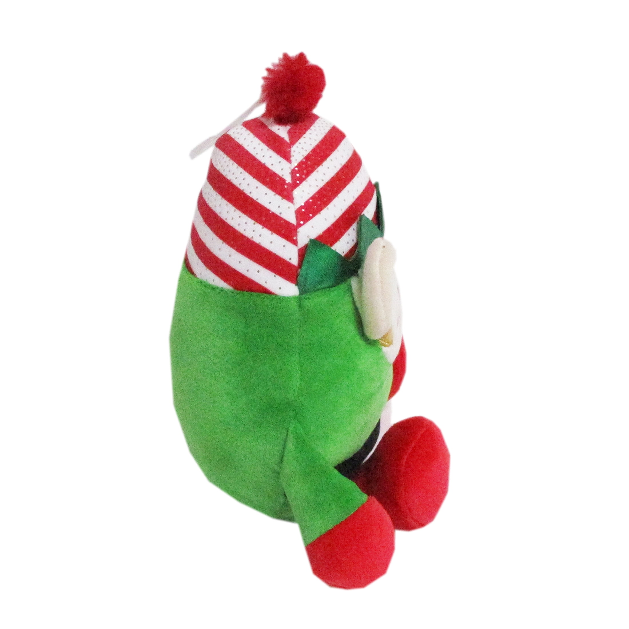 (2 pack) Green Elf Plush Child's Toy, 6.5", by Holiday Time