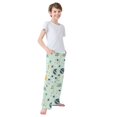 thumbnail image 3 of FORMRS Boys Pajama Pants with Pockets Size 6-8Y Kids Lounge Sleep Bottoms, Space Patterns, 3 of 8