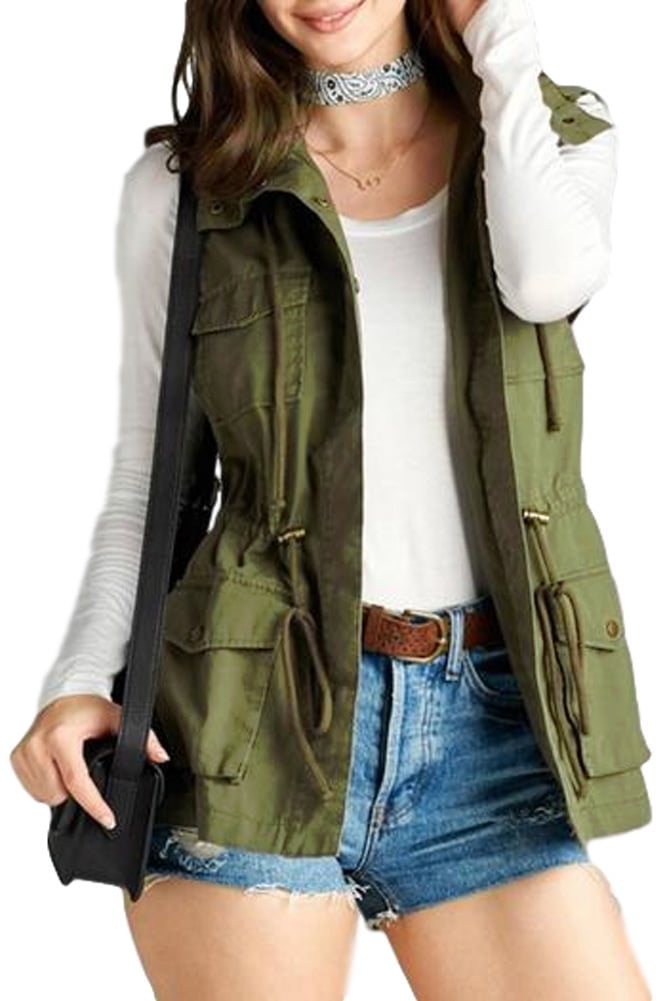 Cotton Cargo Utility Vest - Walmart 