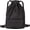 Black, variant on Drawstring Backpack Sports Gym Bag Waterproof Nylon Backpack Unisex Shoulder Bag Outdoor String Bag for Men Women (Purple)