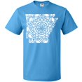 thumbnail image 3 of Inktastic Arkansas Silhouette Mandala T-Shirt, 3 of 5
