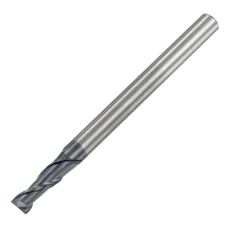 

Uxcell 3.5mm Dia 4mm Shank HRC45 Carbide AlTiN Coated 2 Flute Square Nose End Mill