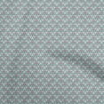 thumbnail image 1 of oneOone Rayon Dusty Teal Green Fabric Mughal Scroll Print Sewing Craft Projects Fabric Prints By Yard 56 Inch Wide, 1 of 4