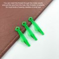 thumbnail image 3 of Linyer Needle Threader Sewing Stitch Hook Quilting Threading Tools Fish Shape Plastic Elderly Leathercraft Pin Thread Insertion Green 5PCS, 3 of 8