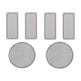 thumbnail image 2 of Esquirla Dolity Ensemble de 6 Pcs Filet de Protection en Métal pour Char, Blindé, Plaque de Protection pour Char de 1/16 Heng Long, 2 of 8