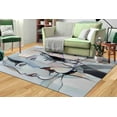 thumbnail image 3 of Woman Face Painting Rug, Abstract Rug, Modern Rugs, Kitchen Rug, Office Rug, Runner Rug, Woman Face Rug, Girl Room Rugs, Housewarming Gift, 5.2'x7.5' - 160x230 cm, 3 of 4