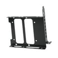 thumbnail image 3 of Soporte de montaje doble para SSD, bahía de montaje de metal resistente y fuerte para unidad de disco duro SSD de 3,5 pulgadas, soporte con tornillos Negro, 3 of 8