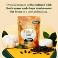 thumbnail image 6 of Four Sigmatic Organic Mushroom Coffee | Arabica Instant Coffee with Lion's Mane, Chaga and Rhodiola | Mushroom Coffee Instant Mix for Better Focus and Immune Support | 30 Serving Canister, 6 of 8
