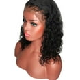 thumbnail image 5 of Bilqis Natural Wave Lace Wigs Brazilian Human Hair Short Curly Wavy Lace Front Wigs, 5 of 9