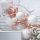 thumbnail image 3 of Balloon Arch Kit 100pcs Rose Gold Balloons and White Balloons Garland Kit Confetti Clear Latex Balloons for Bridal Shower Bachelorette Hen Party Weddi, 3 of 4