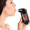 thumbnail image 2 of Portable Breathalyzer Tester With High Precision And Quick Results Includes Mouthpieces And Batteries Ideal For Personal Use And Checks, 2 of 6