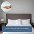 thumbnail image 2 of ViscoLogic Memory Foam Twin Size Mattress Orthopedic Supportive & Pressure Relief, Medium Firm Mattress Bamboo Feel Cover, CertiPUR-US® Certified Foam, 10 Inch Twin Mattress, 2 of 6
