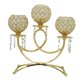 thumbnail image 2 of Soporte De Candelero De Luz Sunnimix Candelabro De Cristal De Mosaico De Oro Decorativo Para Cena, 2 of 7
