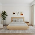 thumbnail image 3 of Stanley 3 Piece Bedroom Set with Headboard, Slatted Bedframe, 1 Nightstand, 3 of 5