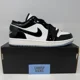 thumbnail image 1 of Ni - ke Ni - ke Air Jordan 1 Low SE Concord' White Black DV1333-100 Mens GS Sizes Brand New, 1 of 5