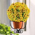 thumbnail image 2 of 10 unidades de flores artificiales de simulación de plástico PU, flores de seda de comercio exterior transfronterizas, flores para decoración del hogar y bodas, 2 of 4