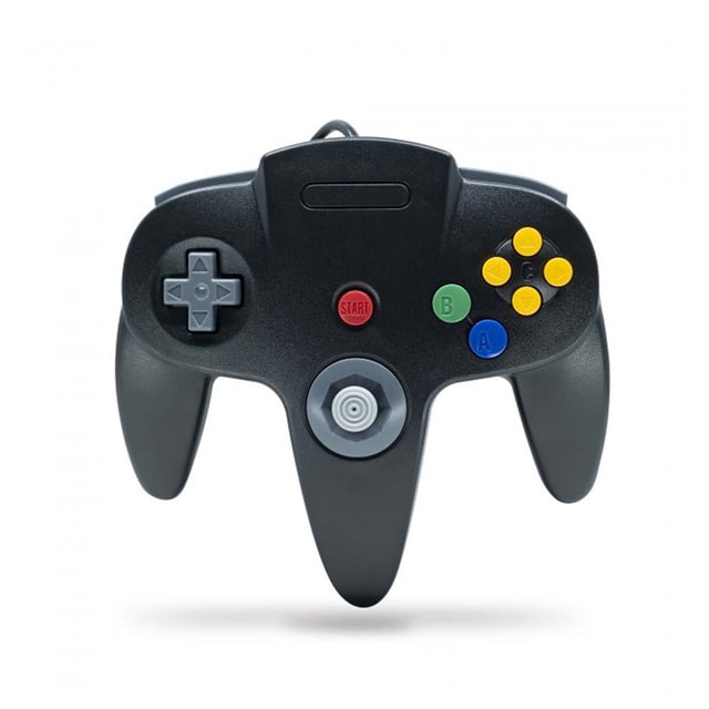 Control TeknoGame alambrico para Nintendo 64 negro