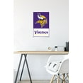 thumbnail image 6 of NFL Minnesota Vikings - Logo 21 Wall Poster, 14.725" x 22.375", 6 of 6