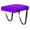 Purple, variant on Type IV Boat Cushion USCG Approved Throwable Flotation Device; Guard Approved Throw Preserver with Foam Cushion; throwable Boat Cushion Safety Device