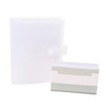 thumbnail image 1 of Organisateur de Cartes de Décoration de Rentrée Scolaire, Porte-Cartes en Plastique Transparent, Pochettes de Rangement pour Livres, Porte-Cartes de Recettes, Porte-Cartes Flash, Contient 160 Cartes, 1 of 9