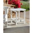 thumbnail image 5 of POLYWOOD South Beach 18" Side Table in White, 5 of 5