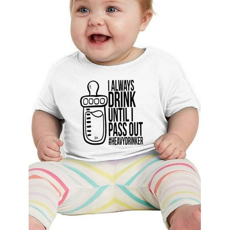 

Siempre Bebo Hasta Dormirme T-Shirt Infant -Smartprints Designs 12 Months