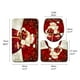 thumbnail image 4 of De Alfombrillas Navideñas, Alfombrilla Antideslizante De Papá Noel, Felpudo Para Baño, Funda Para Asiento De Inodoro, Alfombrilla Para Suelo De Inodoro En Forma De U 3 Uds Advancent HA045820-03, 4 of 6
