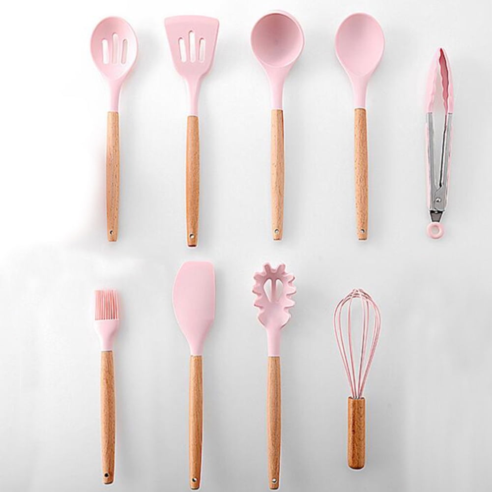 Silicone Non Stick Cookware Set Accessories Easy Clean Spatula Kitchen Walmart Com Walmart Com