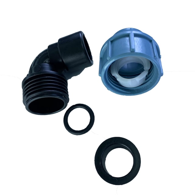 Adaptador de accesorios de tubo de rosca PE 20/25/32mm accesorios de fontanería de tubería de agua hembra 20 mm kusrkot adaptador de manguera