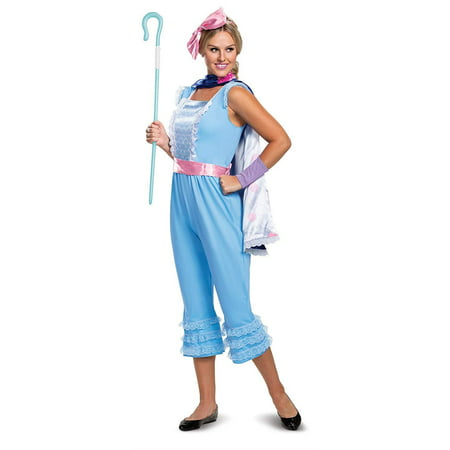 Disguise Bo Peep New Look Deluxe Womens Halloween Fancy-Dress Costume for Adult, M