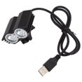 thumbnail image 2 of Luz LED para bicicleta 2000LM, luz fuerte, faro para bicicleta de montaña, lámpara USB para ciclismo nocturno al aire libre, 2 of 14