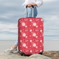 thumbnail image 6 of Picia Hello Summer Flamingo Luggage Protector Cover Thicken Suitcase Protector Cover Fit 18-32 Inch Luggage-X-Large, 6 of 9