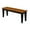 Black-Cherry, variant on Solid Wood Shaker Style Accent Bench