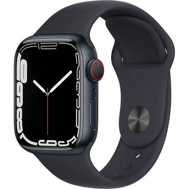 Refurbished Apple Watch Series 7 Aluminum 45 mm (GPS   Cellular) Midnight Black (Grade B)