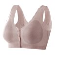 thumbnail image 3 of AnuYalue Women Plus Size Bras Front Closure No Underwire Bralette Push Up Wireless Brassiere Full Coverage Underwear, 3 of 6