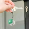 thumbnail image 4 of Hangs Keyboard Toy Key Toy Silicone Keychain with Lighted Clicker and Chinese Character - Light Up Key Presser Toy Featuring Keyboard Button for Kids and Collectors, 4 of 7