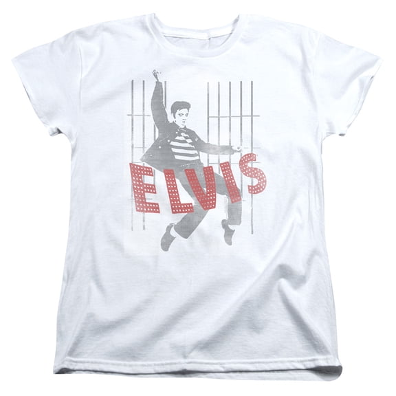 Elvis Presley - Iconic Pose - Women's Short Sleeve Shirt - X-Large