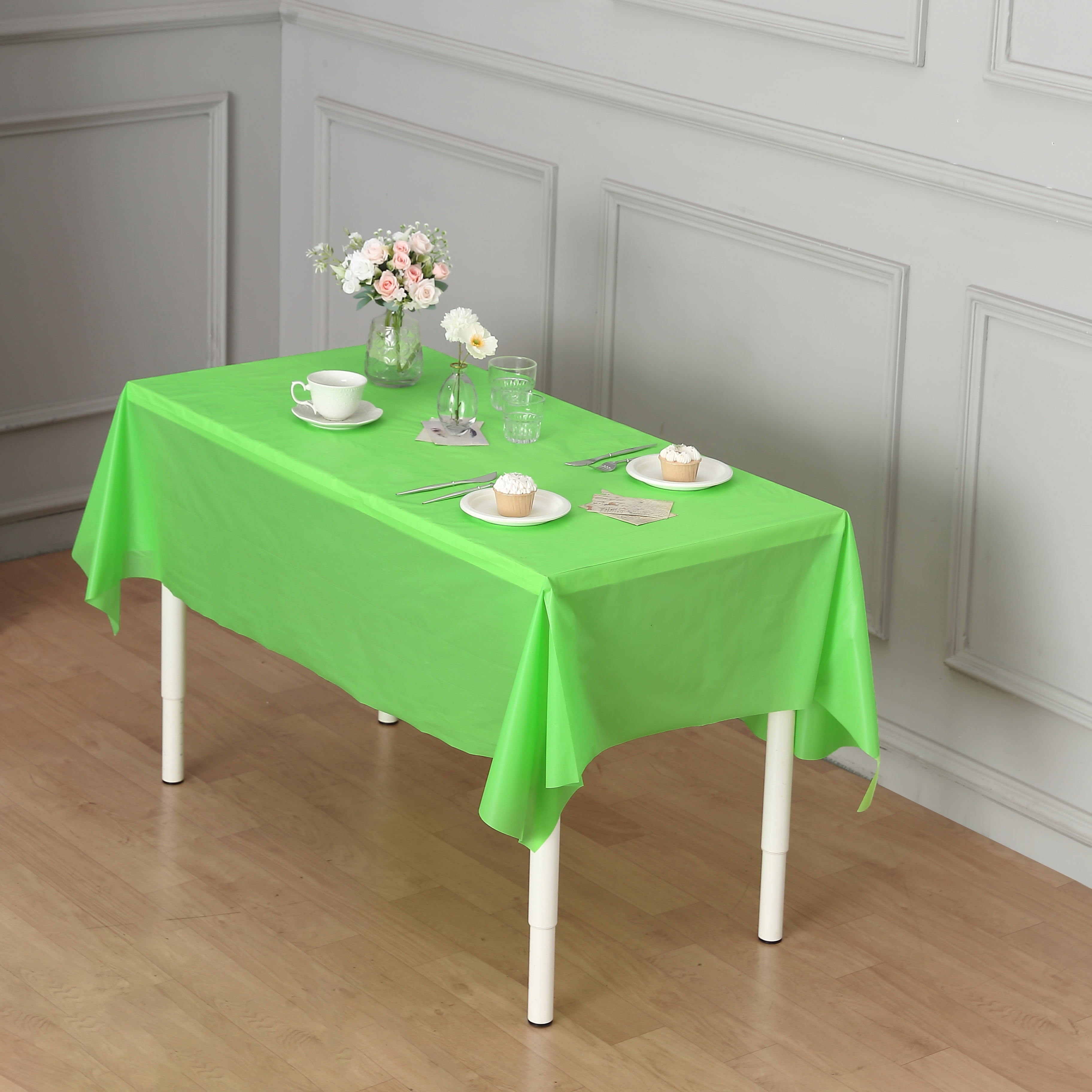 Craft And Party, 54" X 100 Ft. Plastic Table Cover Roll for Party