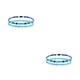 thumbnail image 1 of Qarigey 2 piezas trenzadas bohemia tobilleras tejidas conjunto cordón brazaletes pierna cadena tela hecha a mano ajustable para la playa Type3 NO3, 1 of 6