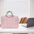thumbnail image 1 of Maletín para portátil de 13 pulgadas para mujer, con asa, resistente a golpes, elegante funda para portátil, ideal para viajes, negocios, oficina y, 1 of 10