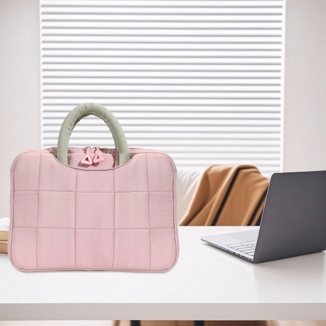 Maletín para portátil de 13 pulgadas para mujer, con asa, resistente a golpes, elegante funda para portátil, ideal para viajes, negocios, oficina y